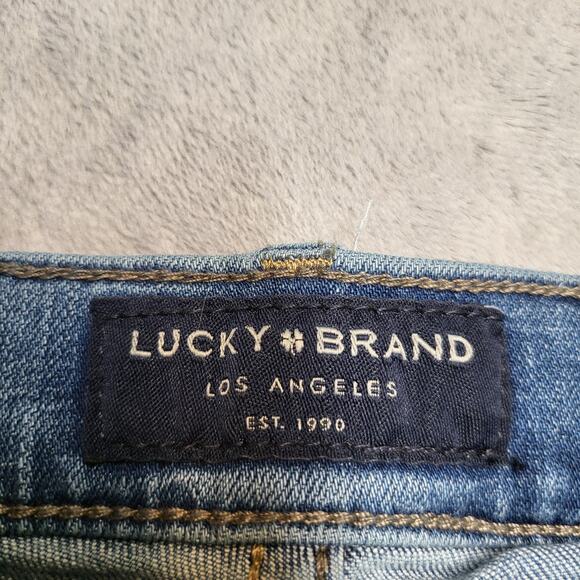 Lucky Brand Jeans Womens 8 29 Blue High Rise Skinny Bridgette Denim Stretch - Picture 3 of 12